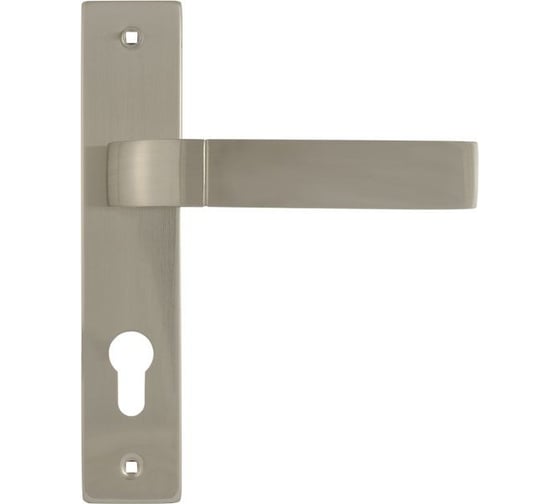 Изображение товара Дверная ручка на планке НОРА-М N107-70 мм мат.хром 16124