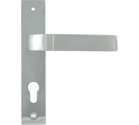 Изображение товара Дверная ручка на планке НОРА-М N107-70 мм хром 16180