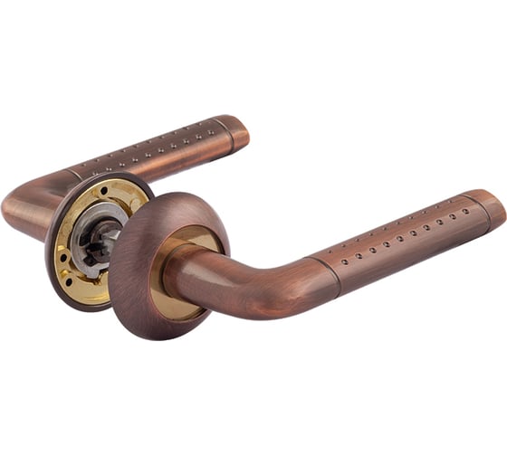 Изображение товара Дверная ручка НОРА-М 101А AL ст.медь 15315