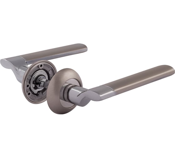 Изображение товара Дверная ручка НОРА-М 103А AL мат.хром 15913