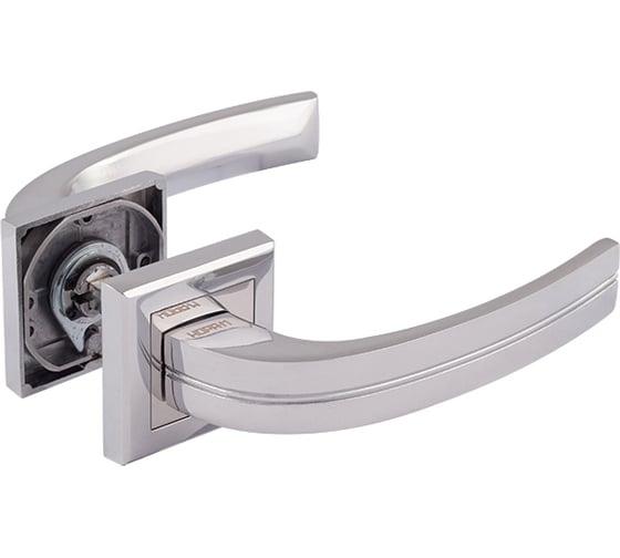 Изображение товара Дверная ручка НОРА-М 106К AL хром 15915