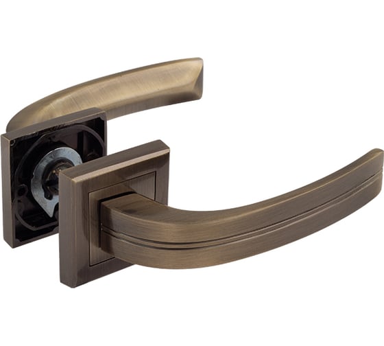 Изображение товара Дверная ручка НОРА-М 106К AL ст.бронза 15504