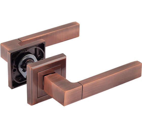 Изображение товара Дверная ручка НОРА-М 109К AL ст.медь 16134