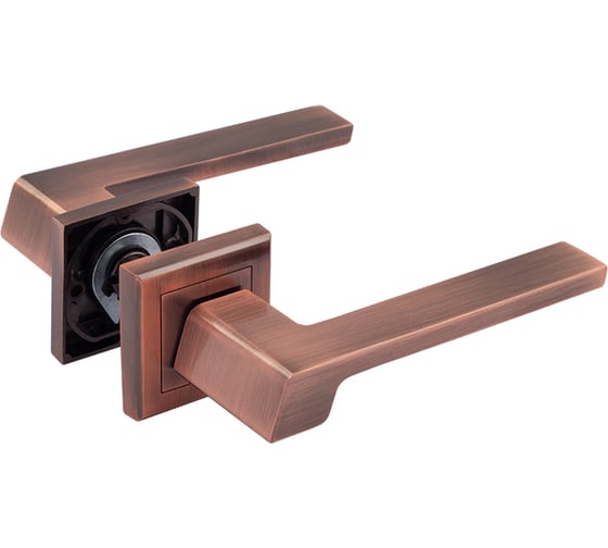 Изображение товара Дверная ручка НОРА-М 111К AL ст.медь 16257