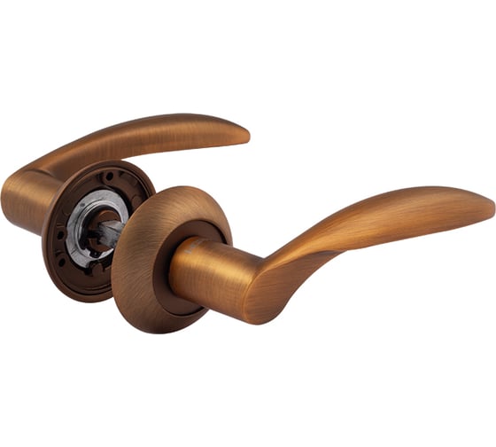 Изображение товара Дверная ручка НОРА-М 94А AL мат.кофе 16119