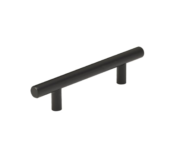 Изображение товара Ручка-рейлинг MF d=12 mm 192/252, h32 матовый черный 18067v