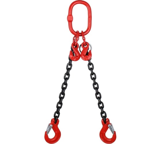 Изображение товара Строп цепной CERTEX 2СЦ 1.6 т, 9000 мм, с укротителями 2СЦL 1,6/9000