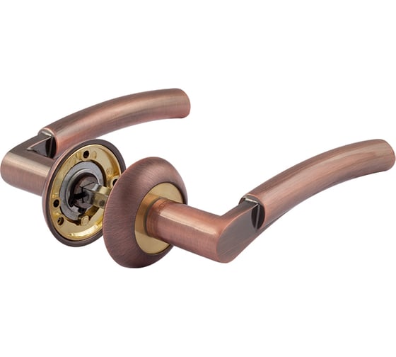 Изображение товара Дверная ручка НОРА-М 99А AL ст.медь 15298