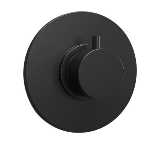 Изображение товара Встраиваемый дивертор Paini Cox на 3 выхода, черный 23779