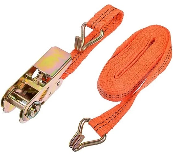 Изображение товара ООО ПКФ Сварком Ремень стяжной с крюками 10,0/20 т 7 м 100 мм cр19782