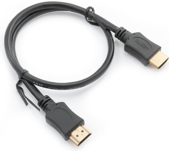 Изображение товара Кабель А1 HDMI 1.4 0.5 м., ver. 1.4, 4K/30 Hz, разъемы HDMI Am- HDMI Am. A1-C-HDMI14-0.5M
