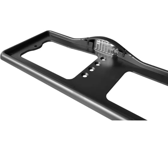 Изображение товара Рамка для номера автомобиля DEFLY с верхней подсветкой, пластиковая, черная, 2 шт DAB001-b-2