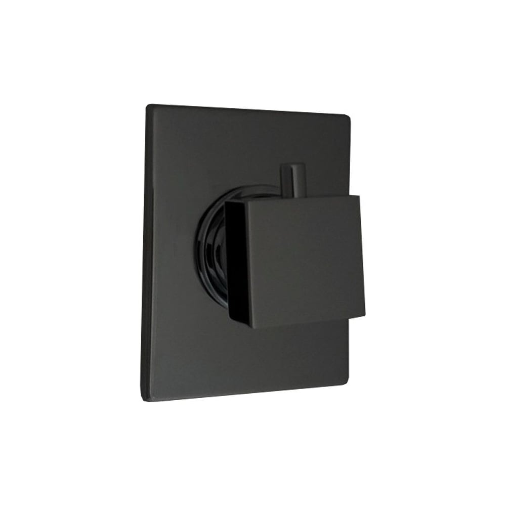 Встраиваемый дивертор Paini Grazia на 3 выхода, покрытие PVD матовый черный 33030