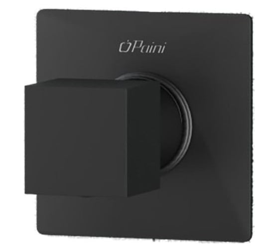 Изображение товара Встраиваемый дивертор Paini Grazia на 2 выхода, покрытие PVD матовый черный 33031