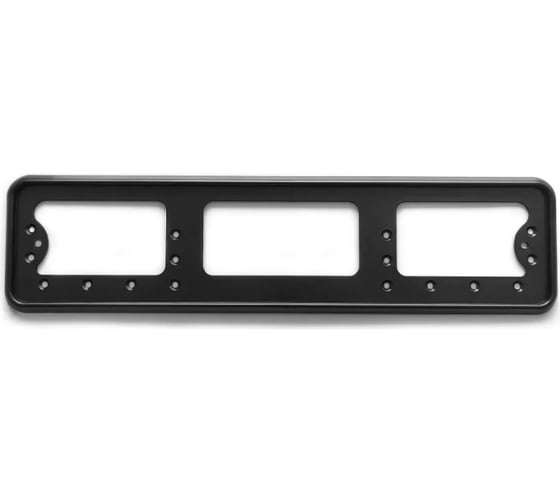 Изображение товара Рамка для номера автомобиля DEFLY, пластиковая, черная DAB006-b