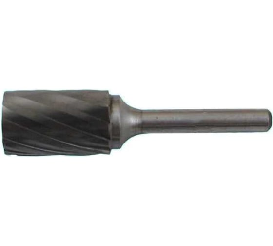 Изображение товара Бор-фреза твердосплавная цилиндрическая 6x16x6х65 мм, спиральная крупная насечка А06 16С06 CNIC 58165