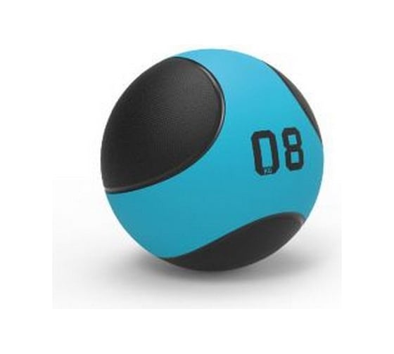 Изображение товара Медбол LIVEPRO Solid Medicine Ball 8 кг, черный/синий NL LP8112-08 00-00-00