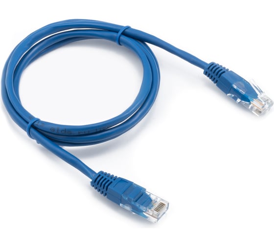 Изображение товара Кабель патч-корд А1 1 м., U/UTP, 5e, CCA, синий A1-LCU5E-1M-BL