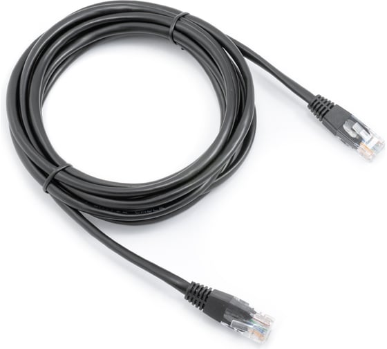 Изображение товара Кабель патч-корд А1 3 м., U/UTP, 5e, CCA, черный A1-LCU5E-3M-BK