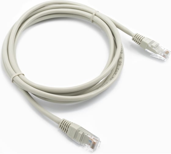 Изображение товара Кабель патч-корд А1 2 м., U/UTP, 5e, CCA, серый A1-LCU5E-2M