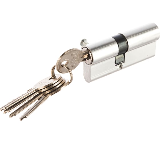 Изображение товара Цилиндровый механизм НОРА-М STD AL Л-70 40-30 хром 15322