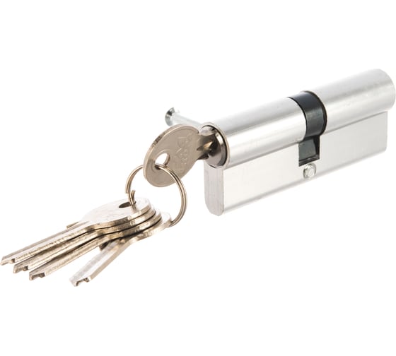 Изображение товара Цилиндровый механизм НОРА-М STD AL Л-80 40-40 хром 15277