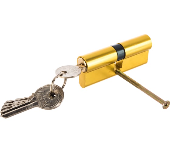 Изображение товара Цилиндровый механизм НОРА-М STD AL Л-80 40-40 золото 15276