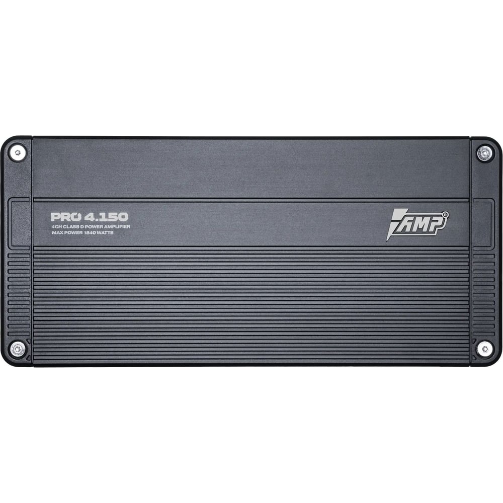 Изображение товара Усилитель AMP PRO 4.150(6) мощностью 460 Вт в мостовом режиме для автомобиля