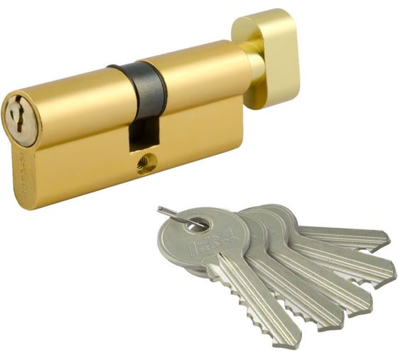 Изображение товара Цилиндровый механизм НОРА-М STD AL ЛВ-70 35-35 золото 15413