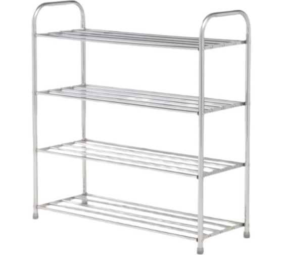 Изображение товара Обувница KROFFOS Palm этажерка для обуви, металлическая, четырехъярусная 890408