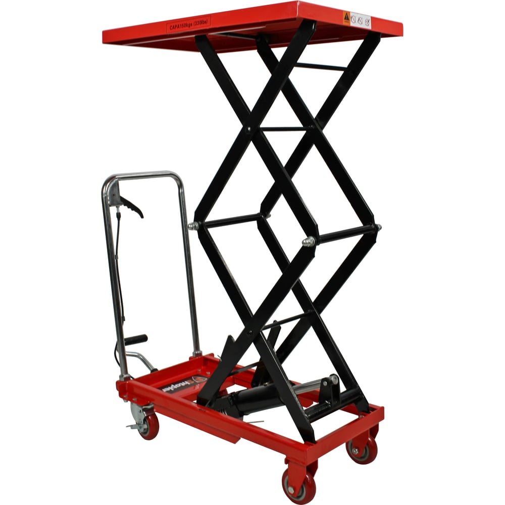 Изображение товара Стол подъемный гидравлический PTS 150 - 150 кг, 700x450 мм