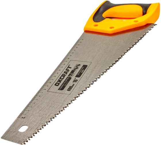 Изображение товара Ножовка по дереву OXCRAFT крупный зуб, 400 мм, 5ТPI PO000147751