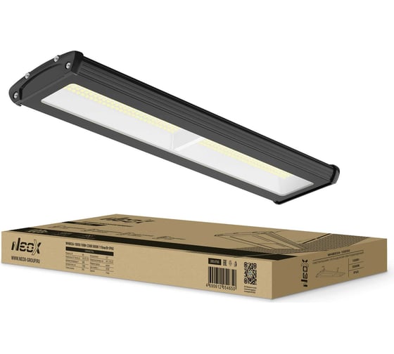 Изображение товара Светильник складской светодиодный Neox WHB02A-10050 100Вт 230В 5000К 11000Лм 110Лм/Вт IP65 без пульсации 4690612054650