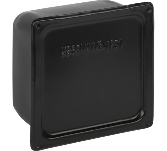 Изображение товара Коробка протяжная ЭРА Y99515015010031 металлическая У995 без уплотнителя 150x150x100мм черная IP31 Б0062775