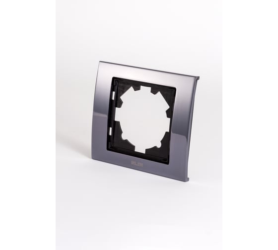 Изображение товара Рамка 1-местная Elbi Zena Platin Черный Жемчуг 500-073300-271