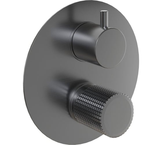 Изображение товара Встраиваемый смеситель для ванны и душа Paini Cox Grip черный матовый 32223