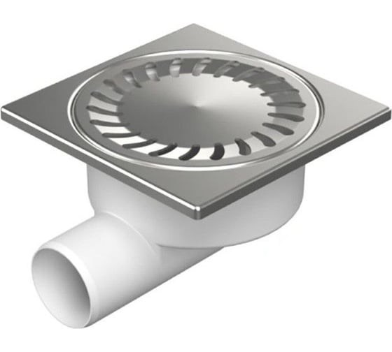 Изображение товара Душевой трап Paini Нептун с решеткой 150x150 мм 32807