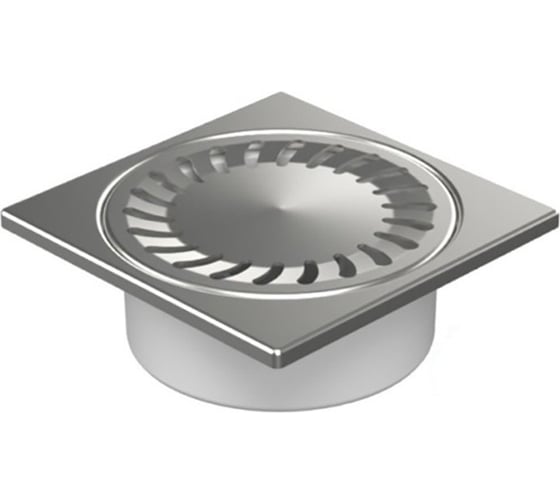 Изображение товара Душевой трап с решеткой Paini Нептун 150x150 мм, вертикальный выпуск 32806