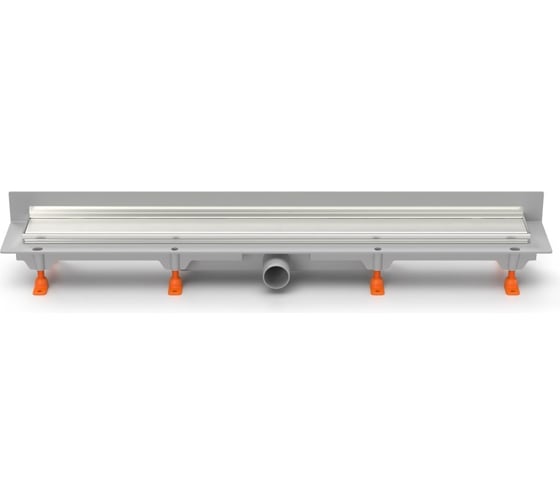 Изображение товара Душевой лоток Paini с рамкой Klasik 650 мм D40, монтаж к стене, хром глянец 61136