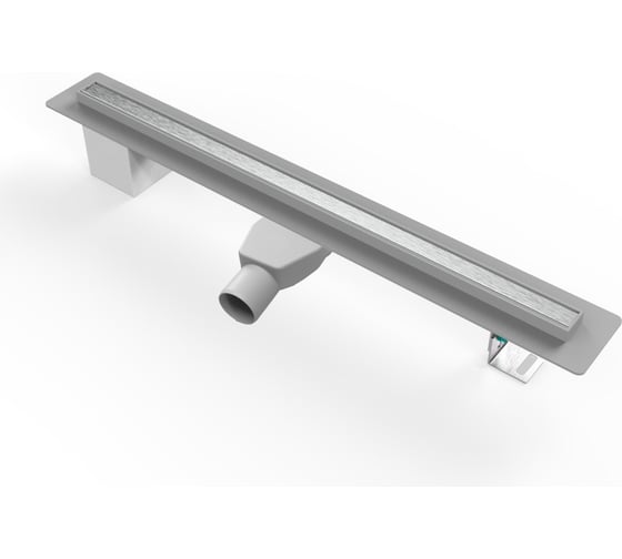 Изображение товара Душевой лоток Paini Slim Line 600 мм D50, хром глянец 61143