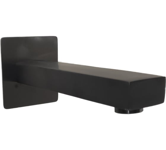 Изображение товара Встраиваемый излив Paini Grazia для ванны и раковины 188 мм, черный матовый 60804