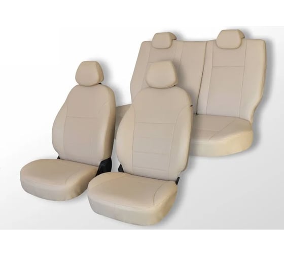 Изображение товара Чехлы на сиденья DEFLY Toyota Land Cruiser (J100), 1998-2007, левый руль, жаккард Ty15-2