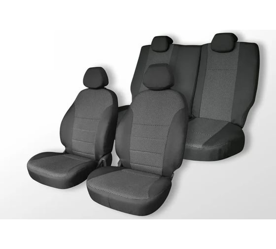 Изображение товара Чехлы на сиденья DEFLY Nissan X-Trail (Т31), 2007-2015, жаккард Nis4-2