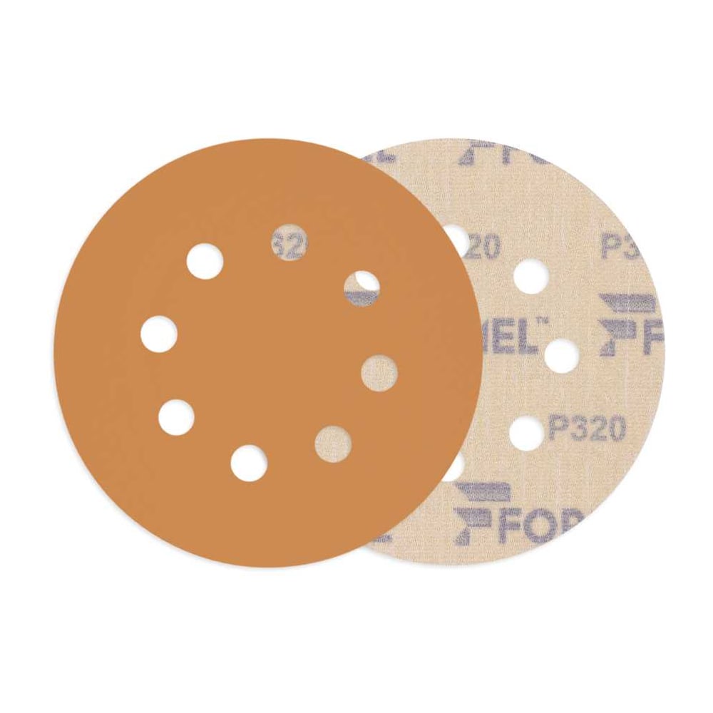 Изображение товара Диск шлифовальный DIAMOND PLUS 125 мм 8 отверстий P 320 для универсального использования