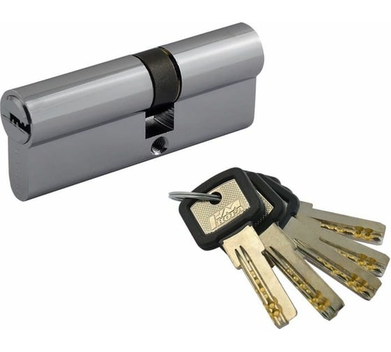 Изображение товара Цилиндровый механизм НОРА-М ЛПУ-80 45-35 хром 12688