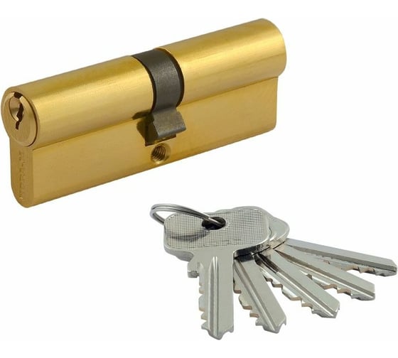 Изображение товара Цилиндровый механизм НОРА-М ЕСО Z Л-90 45-45 латунь 15333