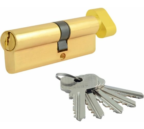 Изображение товара Цилиндровый механизм НОРА-М ЕСО Z ЛВ-80 45-35 латунь Х 16096