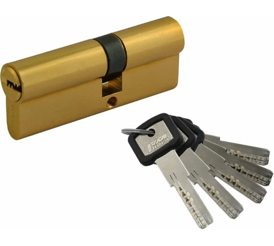 Изображение товара Цилиндровый механизм НОРА-М ЛПУ.УК-80 45-35 латунь Х 15077