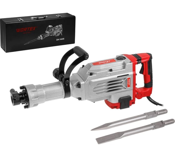 Изображение товара Отбойный молоток WORTEX DH 1445 1400 Вт, 45 Дж, HEX 30, 1800 уд/мин 1333510
