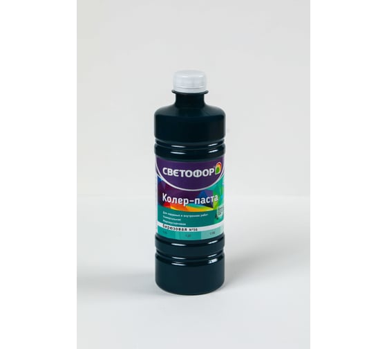 Изображение товара Колер-паста Светофор №56 бирюзовый 0.45л ЗОР00007063